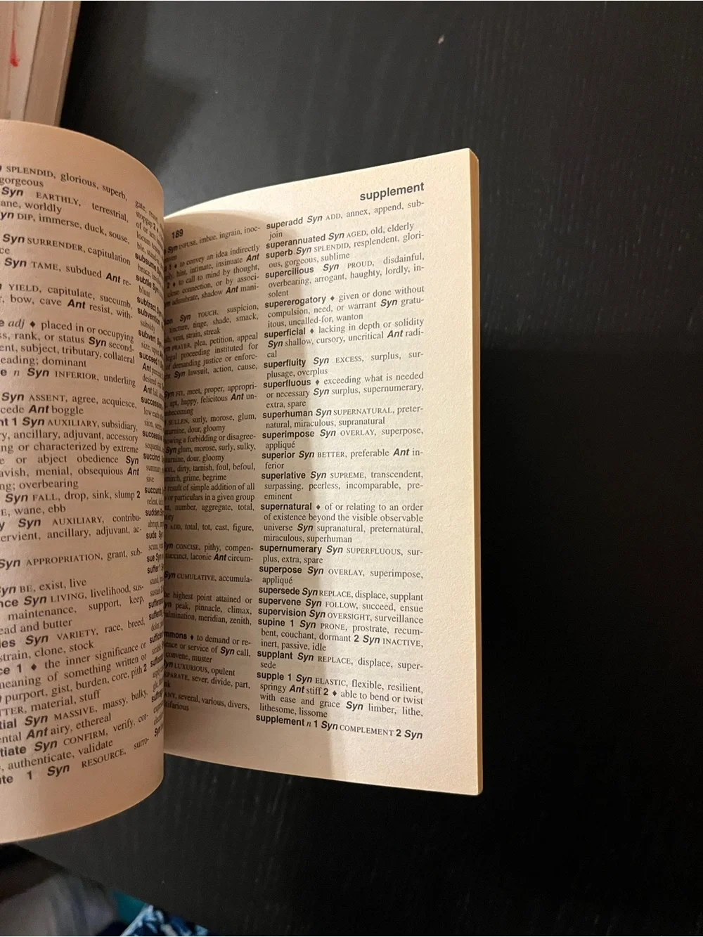 Webster's Thesaurus of English Language Book Merriam-Webster